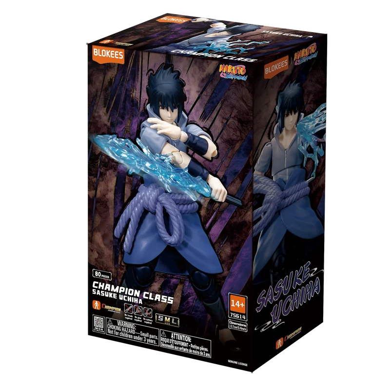 Action Figure Blokees 75614 - Sasuke Uchiha NARUTO Champion Class 04