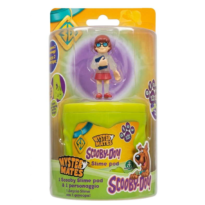 Scooby-Doo Mystery Mates – Velma con Scooby Slime Pod – Giochi Preziosi