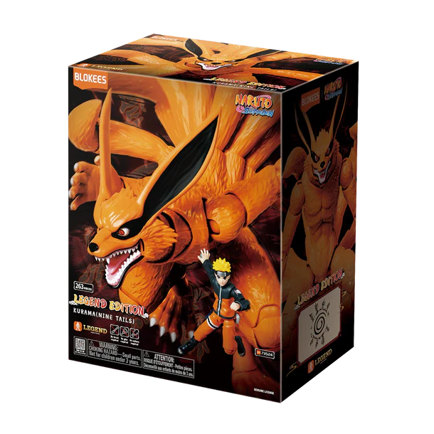 Action Figure Blokees 73524 - Kurama (Nine Tails) NARUTO SHIPPUDEN Legend Edition 01