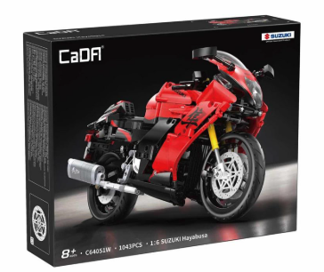 CaDA Suzuki Hayabusa C64051W – Moto da Collezione 1:6