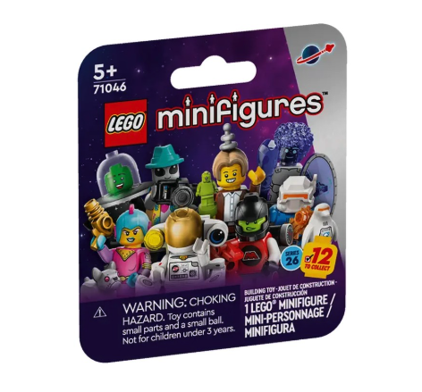 LEGO Minifigures 71046 Serie 26 Spazio – 1 Personaggio Casuale