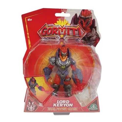 Gormiti Lord Keryon - Action Figure Articolata con Attacco Fiamma – Giochi Preziosi