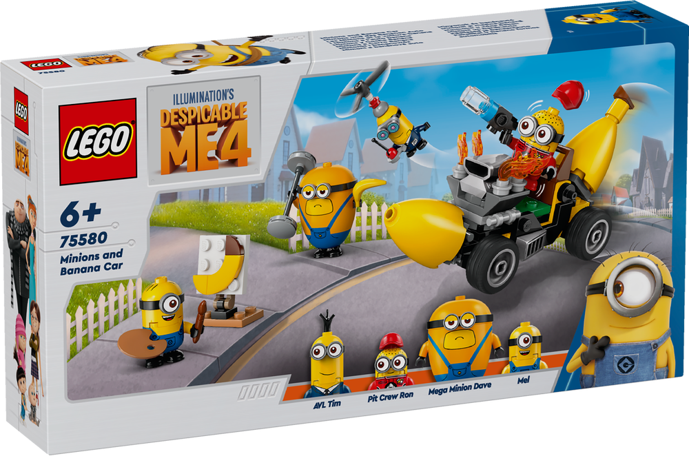 LEGO Minions 75580 - Minions and Banana Car