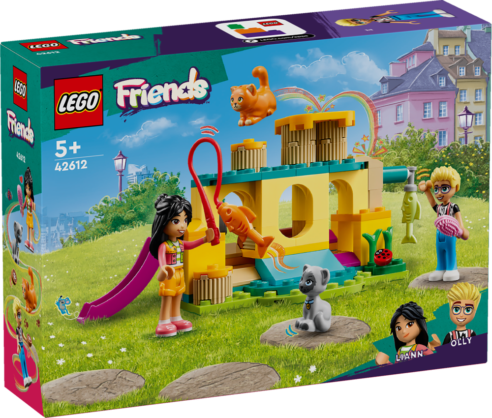 LEGO Friends 42612 - Avventure al Parco Giochi per Gatti
