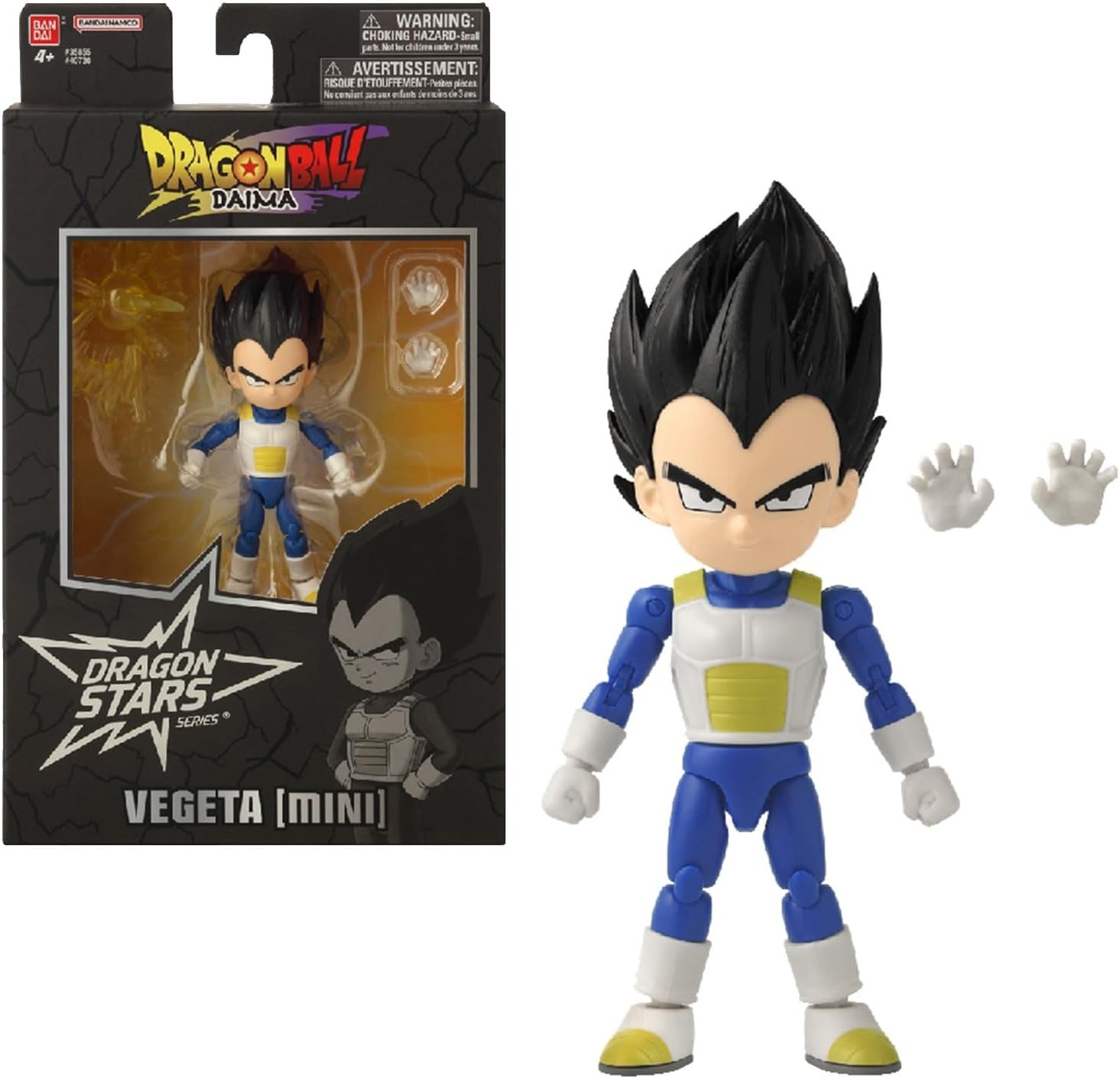 Dragon Ball Daima – Vegeta Mini Dragon Stars Action Figure – Bandai
