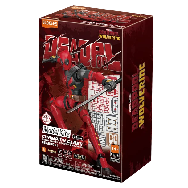 Action Figure Blokees 81116 - Marvel Deadpool & Wolverine Champion Class 04