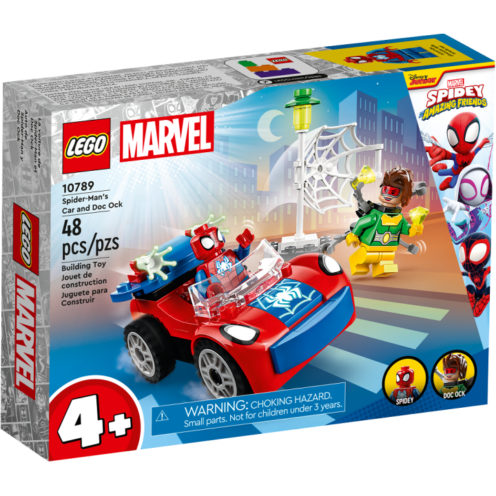 LEGO Marvel 10789 - L'Auto di Spider-Man e Doc Ock