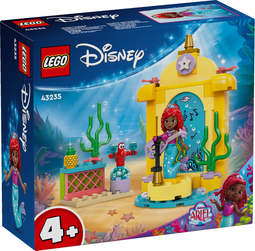 LEGO Disney Junior Ariel 43235 - Il Palcoscenico Musicale di Ariel