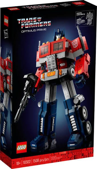 LEGO Icons Transformers 10302 - Optimus Prime