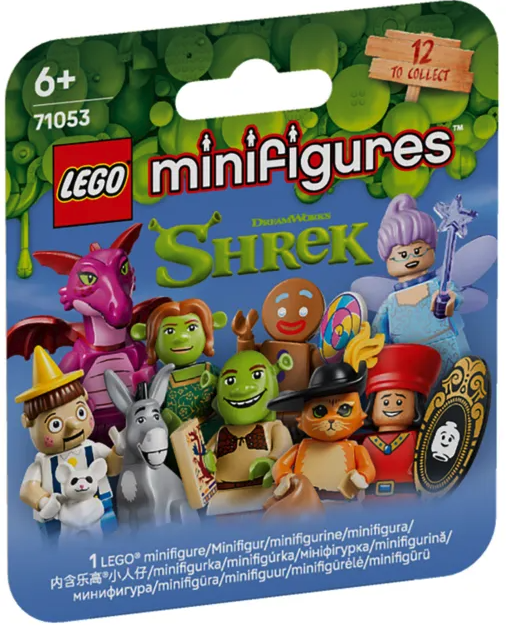 LEGO Minifigures 71053 Shrek – 1 Personaggio Casuale