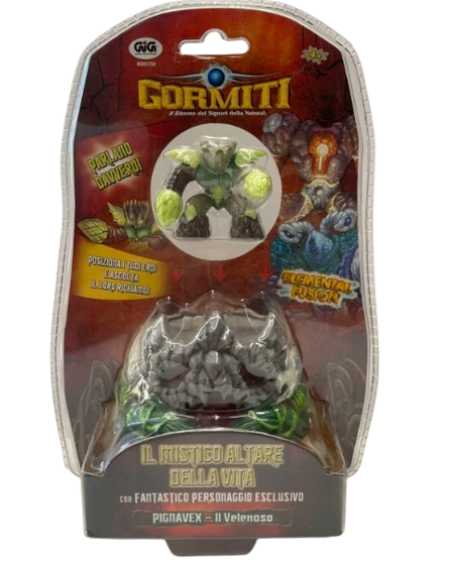 Gormiti Eclissi Suprema – Il Mistico Altare della Vita con Pignavex Il Velenoso – Gig