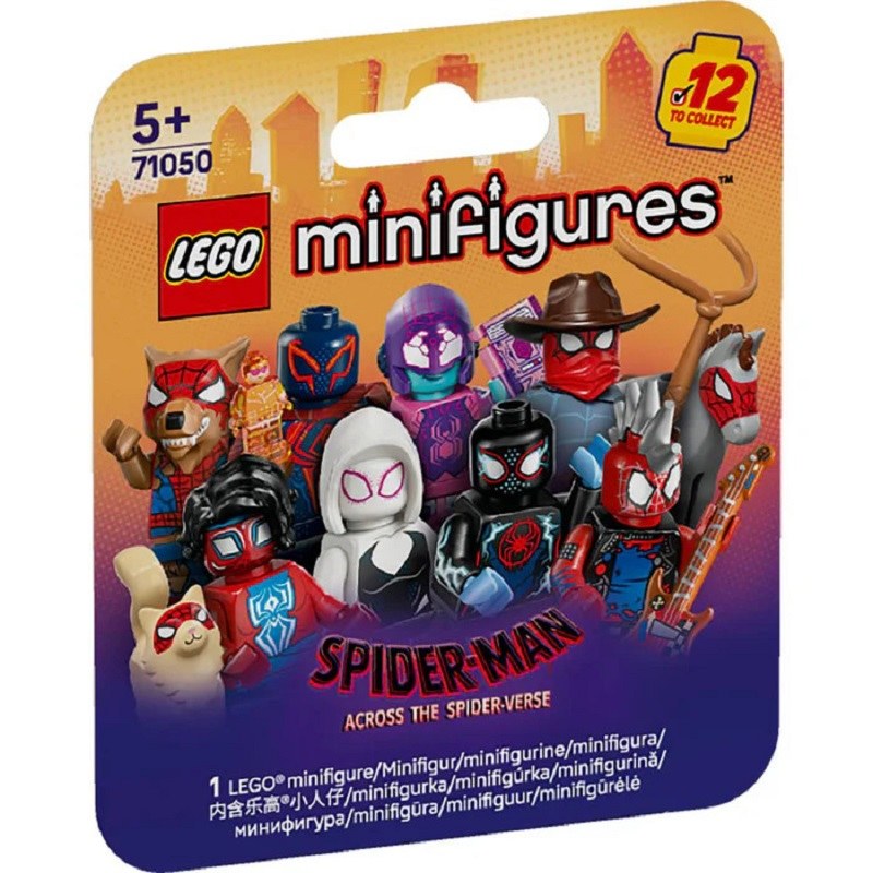 LEGO Minifigures 71050 Serie Spider-Man Across the Spider-Verse – 1 Personaggio Casuale