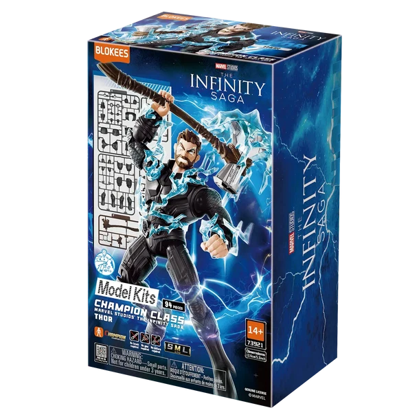 Action Figure Blokees 73921 - Thor Marvel Infinity Saga Champion Class 02