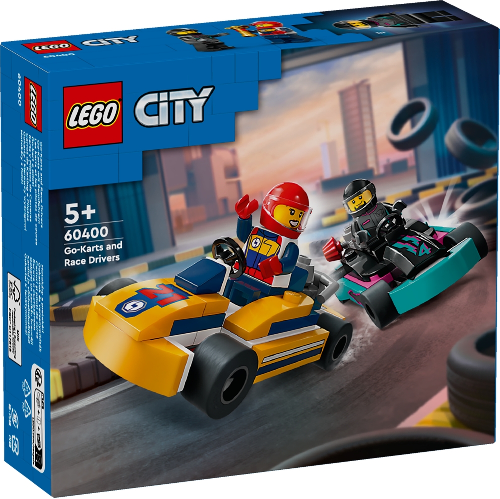 LEGO City 60400 - Go-Kart e Piloti da Corsa
