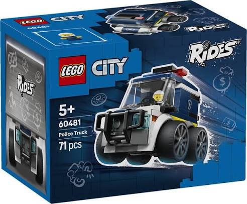 LEGO City 60481 - Rides Furgone della Polizia