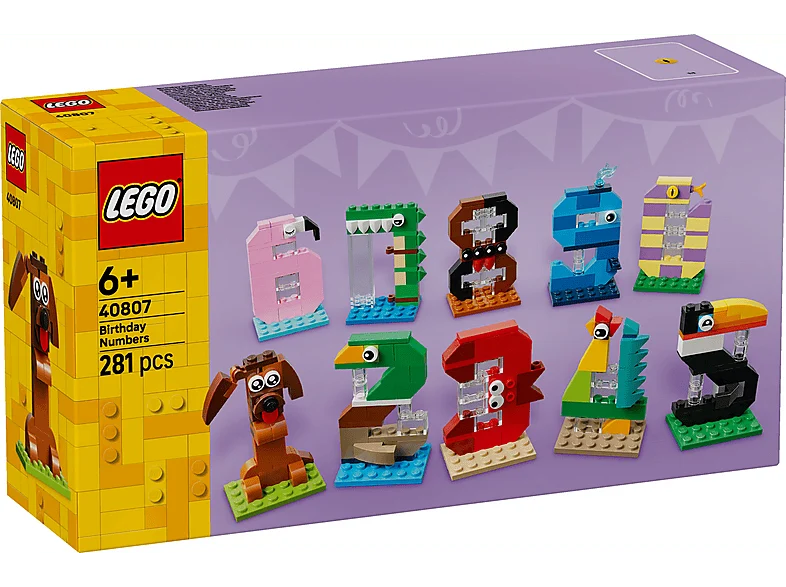 LEGO 40807 - Birthday Numbers