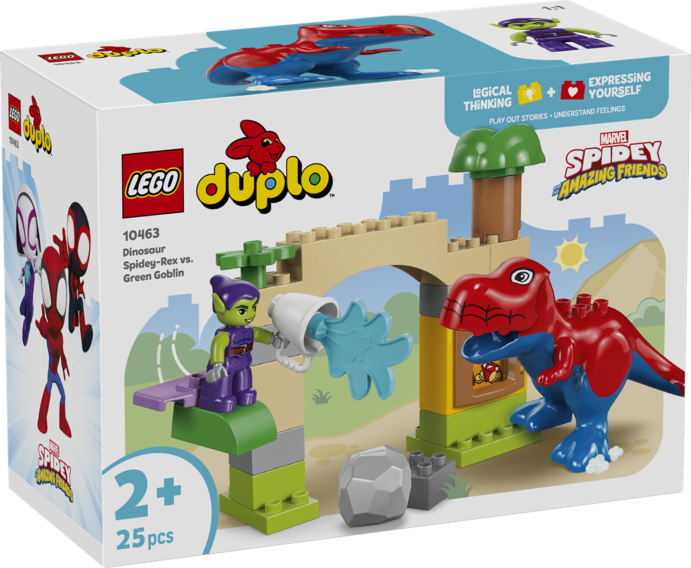 LEGO DUPLO Marvel 10463 - Dinosaur Spidey-Rex vs. Green Goblin