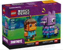LEGO BrickHeadz Fortnite 40881 - Fishstick & Supply Llama