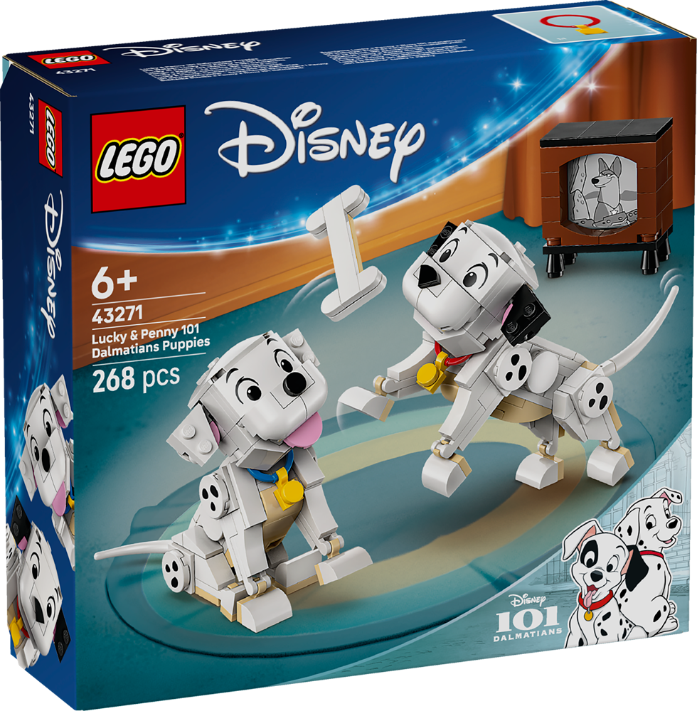 LEGO Disney 43271 - Lucky e Penny – Cuccioli de La Carica dei 101