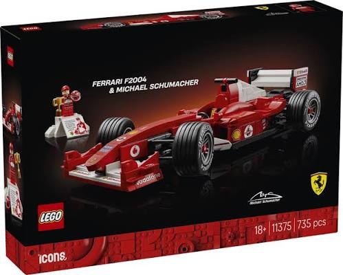 LEGO Icons 11375 - Ferrari F2004 & Michael Schumacher