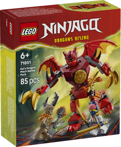 LEGO Ninjago 71851 - Kai’s Dragon Mech Battle Pack