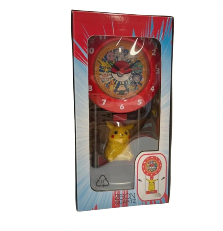 Pokémon Vintage – Orologio a Pendolo – Zeon Quartz