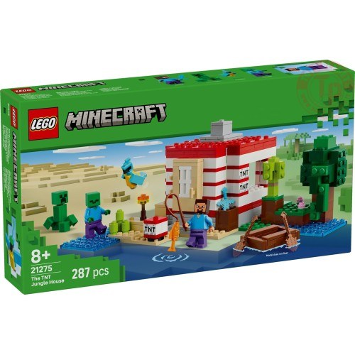 LEGO Minecraft 21275 - La Casa TNT nella Giungla