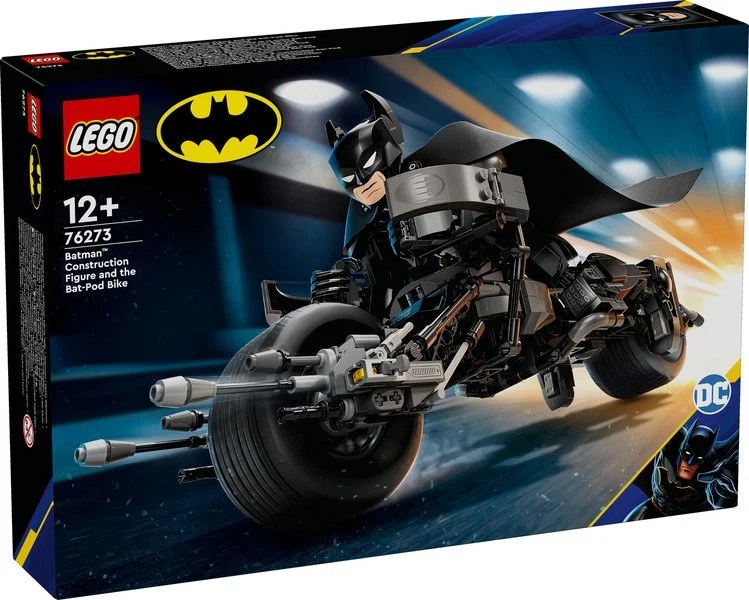 LEGO DC Batman 76273 Batman Figure con Bat-Pod Bike - Personaggio Costruibile