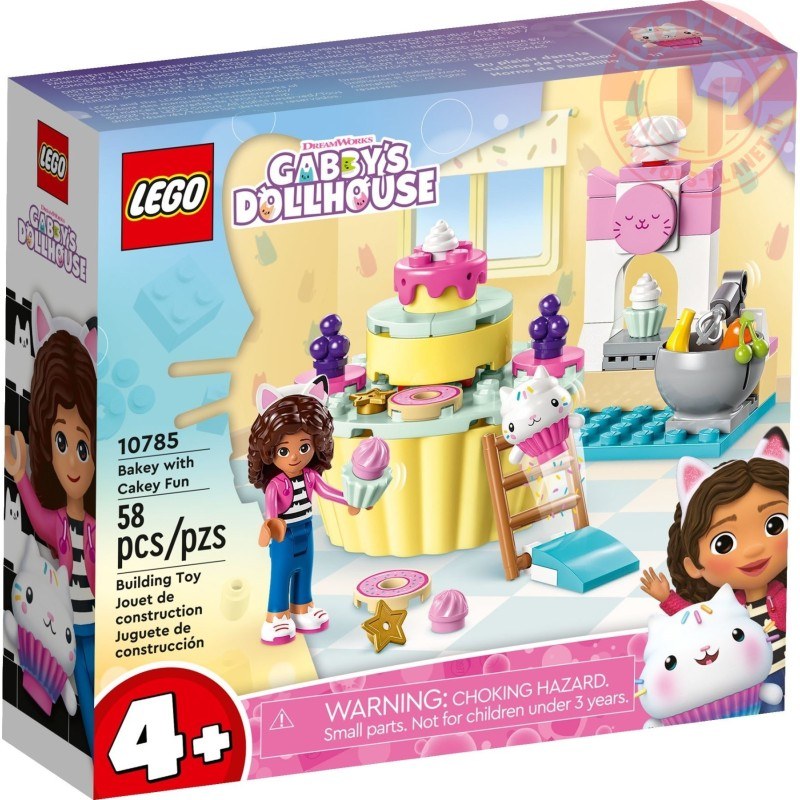 LEGO Gabby’s Dollhouse 10785 - Divertimento in Cucina con Dolcetto