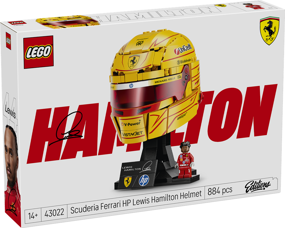 LEGO Editions 43022 - Scuderia Ferrari HP Lewis Hamilton Helmet