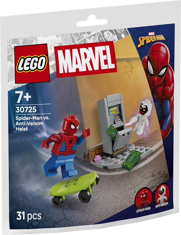 LEGO Polybag Marvel 30725 - Spider-Man vs. Anti-Venom Heist
