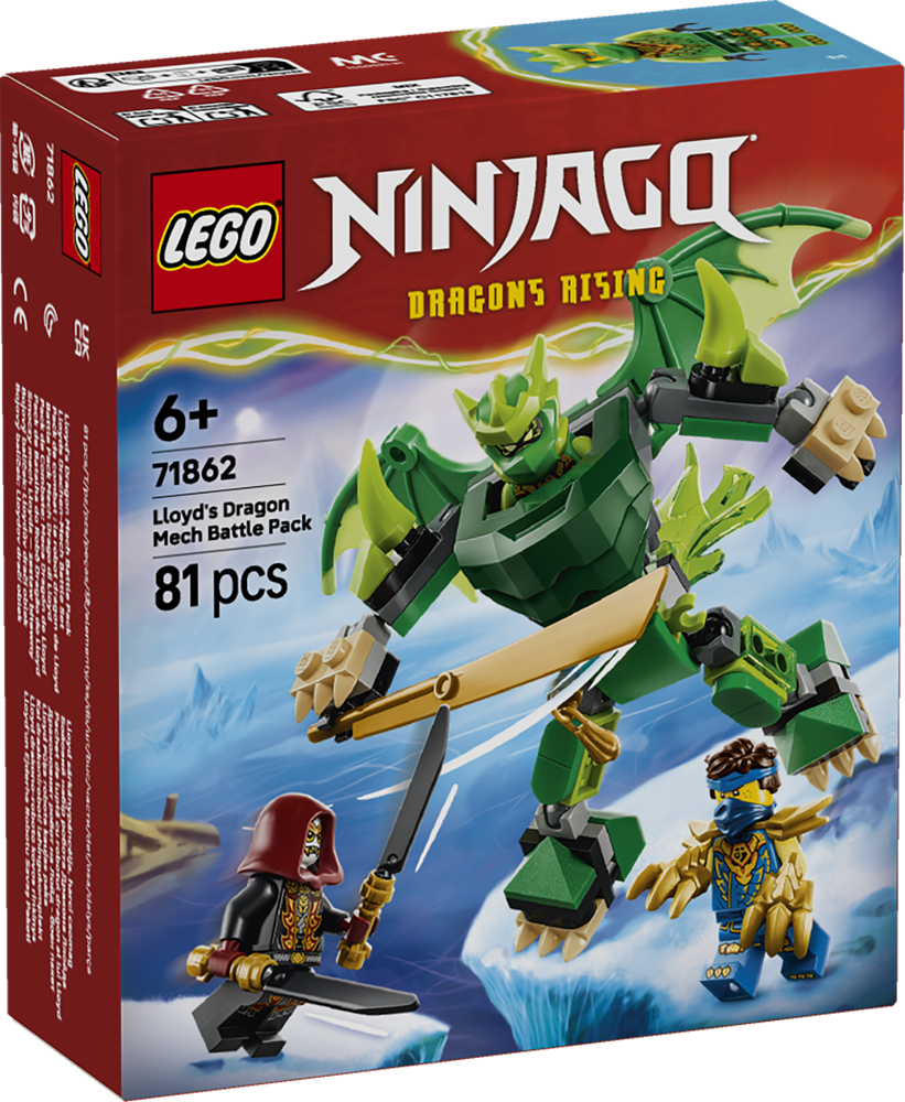 LEGO Ninjago 71862 - Lloyd’s Dragon Mech Battle Pack