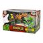 Gormiti - Lord Tasaru con Bestia della Foresta – Action Figure con Cavalcatura