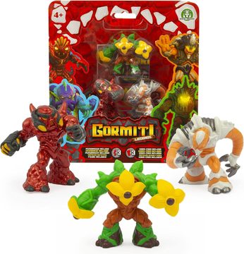 Gormiti Legends – Set 3 Personaggi con Gorm-Card – Giochi Preziosi