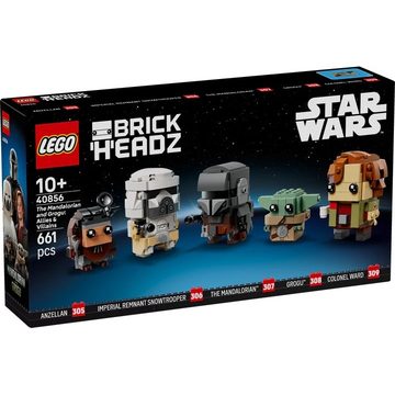 LEGO BrickHeadz Star Wars 40856 - The Mandalorian and Grogu – 5 Personaggi