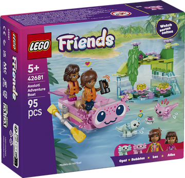 LEGO Friends 42681 - Barca Avventura Axolotl