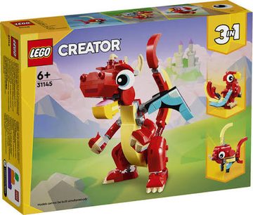LEGO Creator 3 in 1 31145 - Drago Rosso