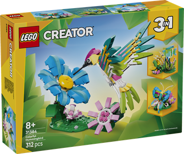 LEGO Creator 3 in 1 - 31384 Colibrì Colorato