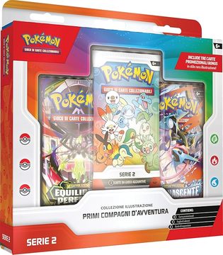 Pokémon - Collezione illustrazione Primi compagni d’avventura - Serie 2