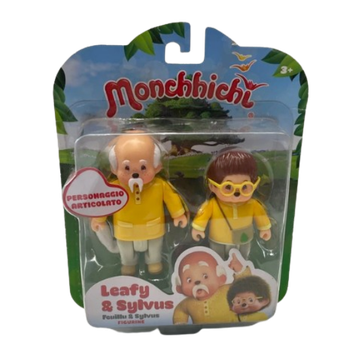 Monchhichi – Leafy & Sylvus Set 2 Personaggi Articolati