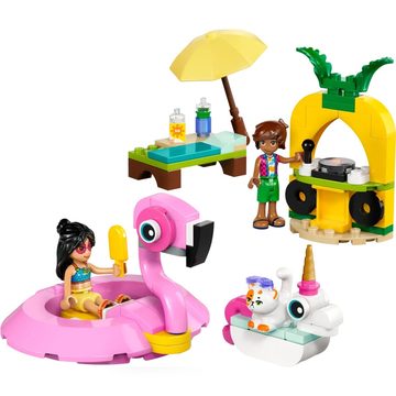 LEGO-42658-Pool-Party-con-Unicorno-e-Fenicottero-Mattoncino-1