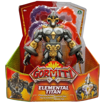 Gormiti Elemental Titan – Action Figure Trasformabile con Luci e Suoni – Giochi Preziosi