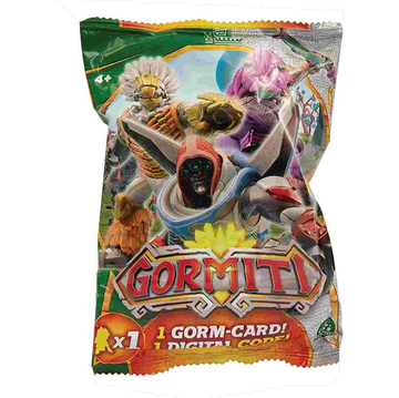Gormiti – Bustina Sorpresa con 1 Personaggio + 1 Gorm-Card Serie Elemental – Giochi Preziosi
