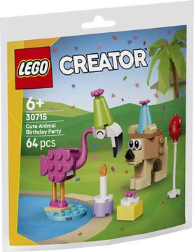 LEGO Polybag Creator 30715 - Cute Animal Birthday Party