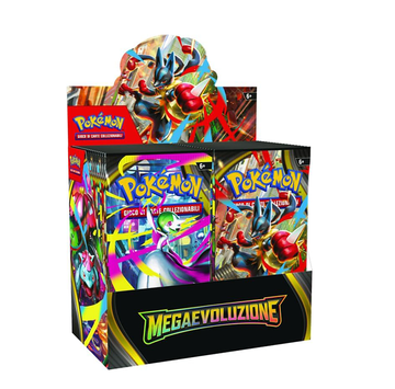 Pokémon - Box da 36 buste dell'espansione Megaevoluzione