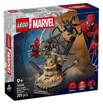 LEGO Marvel 76334 - Battaglia Epica: Spider-Man vs. Sandman