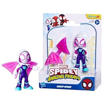 Marvel Spidey and His Amazing Friends – Ghost-Spider Action Figure con Ali di Ragnatela – Hasbro
