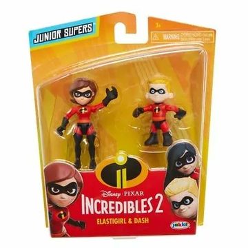 Disney Pixar Gli Incredibili 2 – Elastigirl & Dash Junior Supers – Jakks Pacific