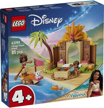 LEGO Disney 43282 - Oceania Casa del Villaggio e Barca