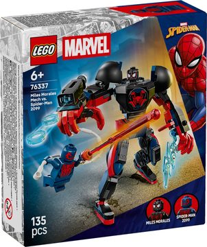 LEGO Marvel 76337 - Miles Morales Mech vs. Spider-Man 2099